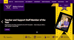 Desktop Screenshot of beltonschools.org